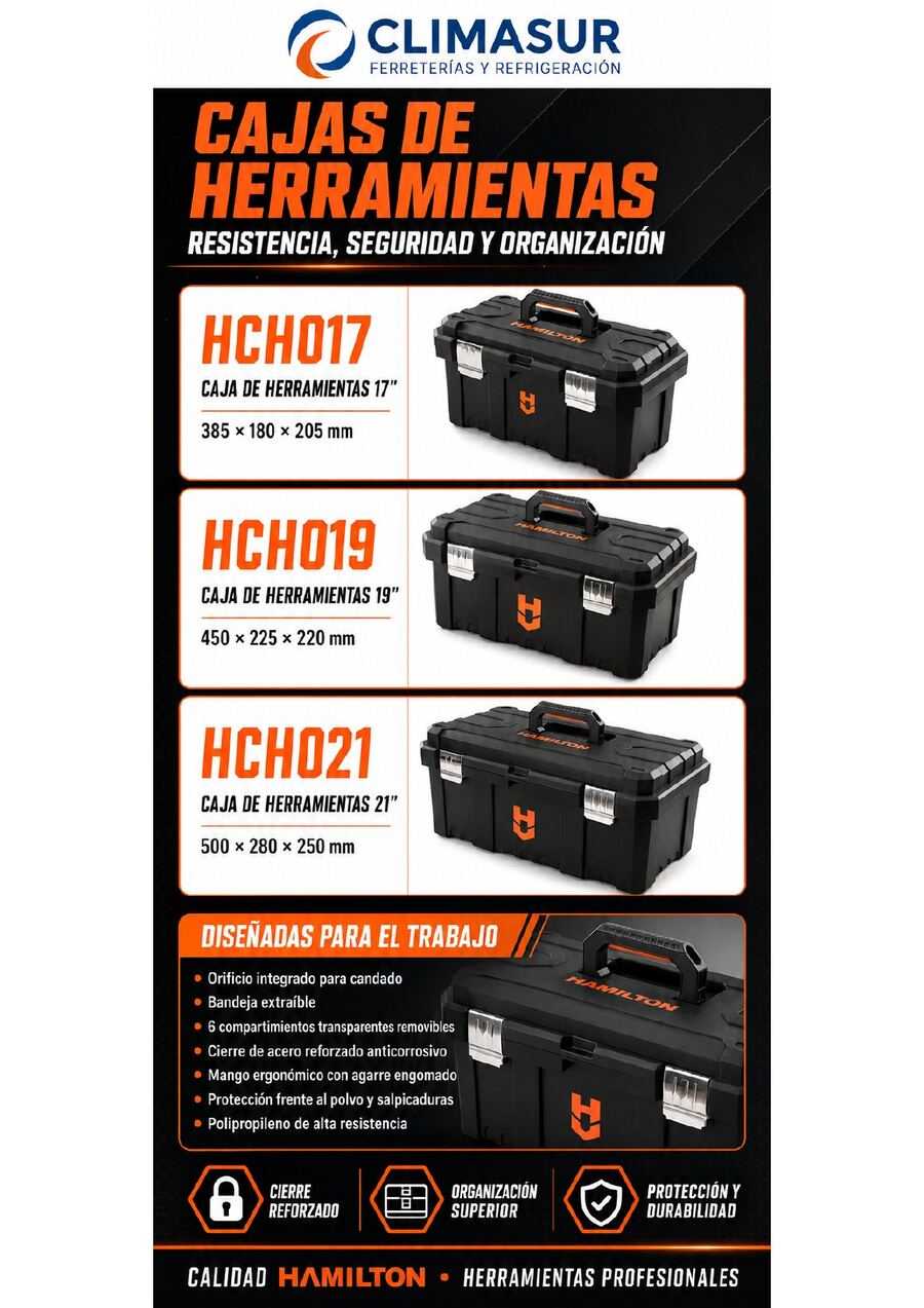 Cajas de herramientas