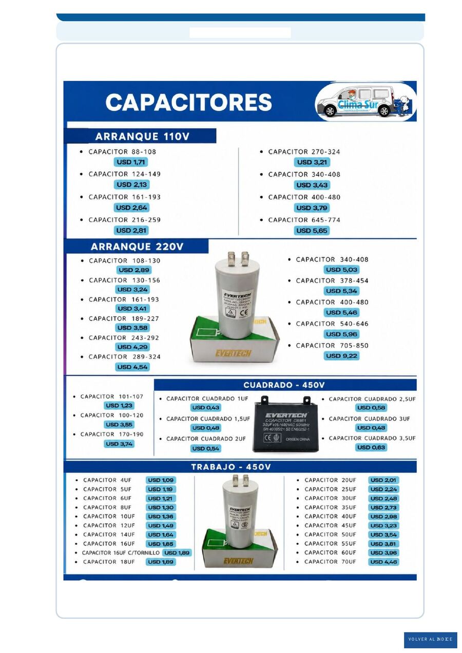 Capacitores